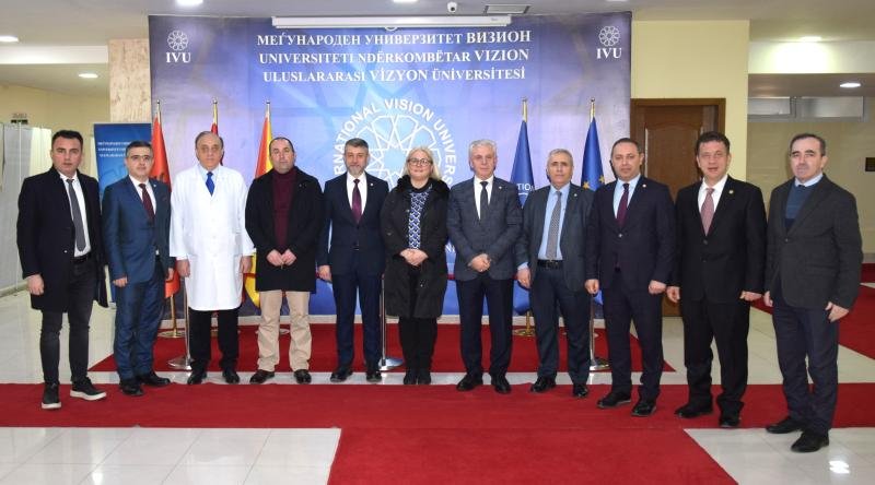 THE MEMBER OF PARLIAMENT DR. DAFINA STOJANOSKA AND DR. MEHMET XHAFERI VISITED VIZION.