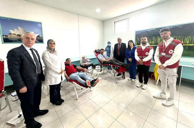 ULUSLARARASI VİZYON ÜNİVERSİTESİ’NDE DÜNYA SAĞLIK GÜNÜ'NE ÖZEL KAN BAĞIŞI KAMPANYASI